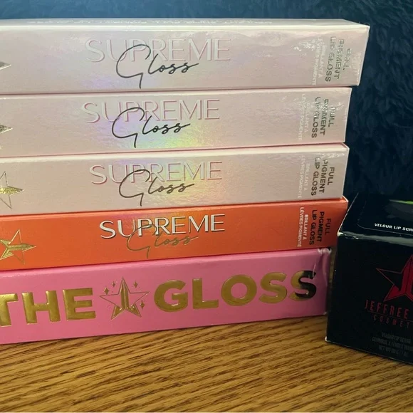 Jeffree Star Lip Set with Candy Drip Pink & Coral Entwined - Picture 2 of 3